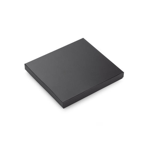 Coffret cadeau premium noir avec personnalisation - Carnet A5 + stylo