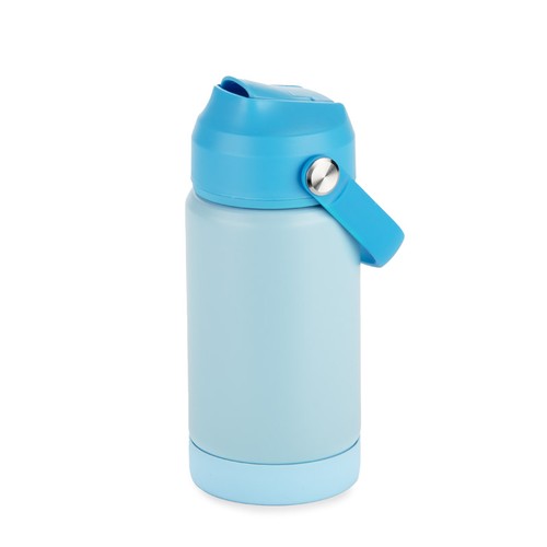 Gourde isotherme 350 ml avec paille - Personnalisable