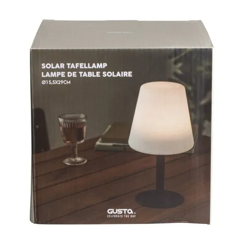Gusta Lampe de table solaire