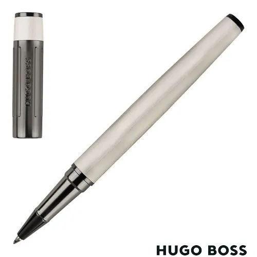 Stylo Plume Gear Ribs Chrome - Design Futuriste Personnalisable