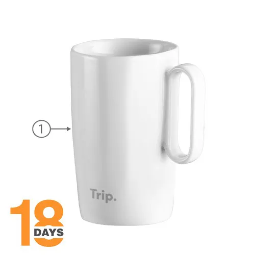 Calypso 330ml tasse à café en céramique STOCK