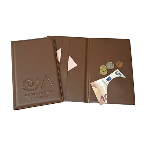 Porte-addition personnalisé par sérigraphie pour restaurants