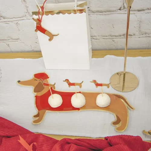 Plateaux Jetables Teckel 35cm - Lot de 2 - Certification FSC