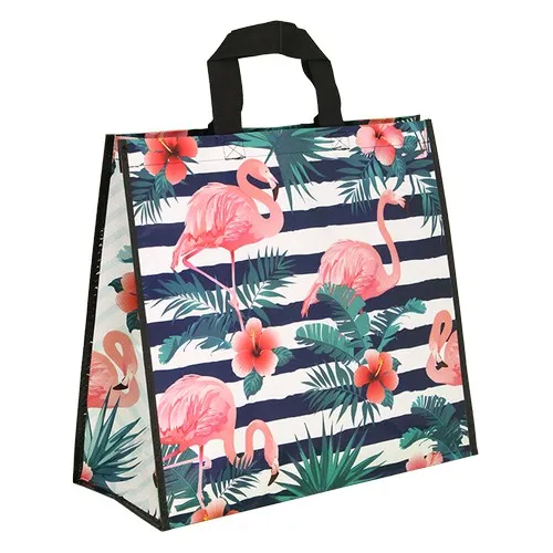 Sac Shopping Polypropylène Tissé Personnalisable - Format Passe-Partout