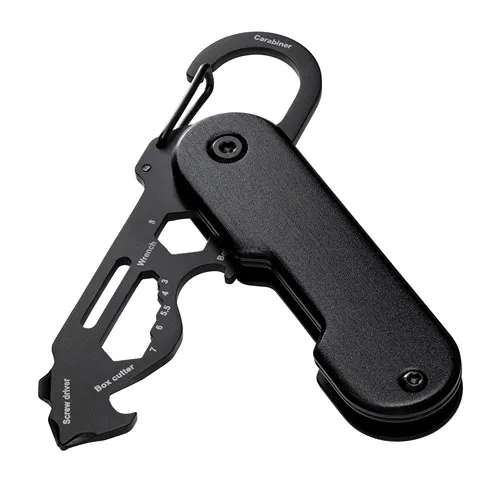 Pince Multifonctions 6-en-1 Personnalisable avec Mousqueton