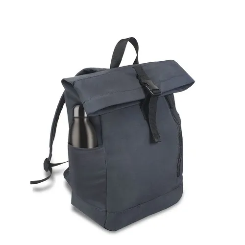 Sac à dos publicitaire personnalisable en polyester - Gris foncé