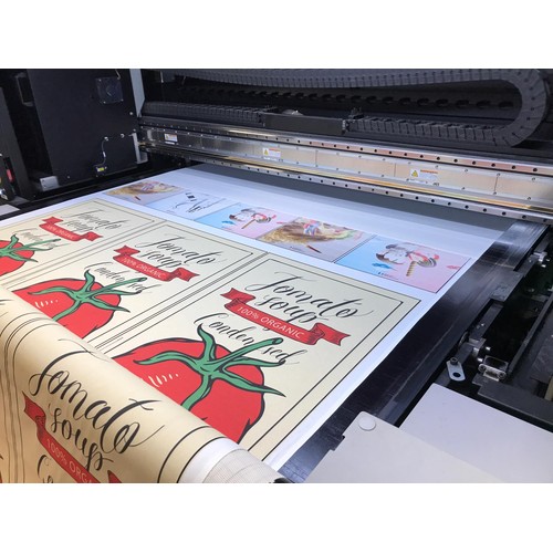 Impression numérique directe sur tissu en rouleau - Jusqu'à 180 cm