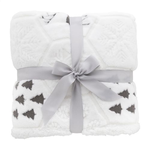 Couverture de Noël Écologique RPET - Personnalisable par Sérigraphie