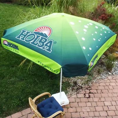 Parasol Carré 2,5x2,5m Personnalisable - Fabrication Européenne