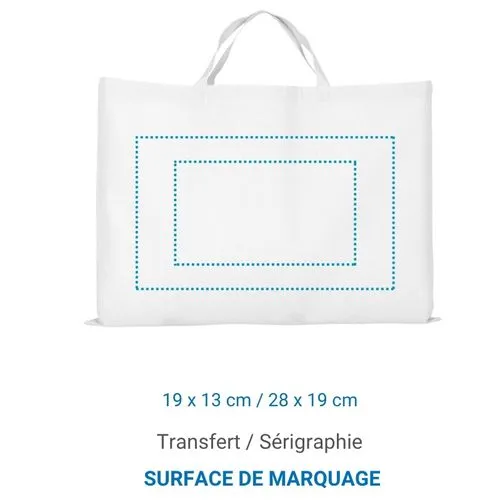 Sac coton MAXI Couleur Blanc