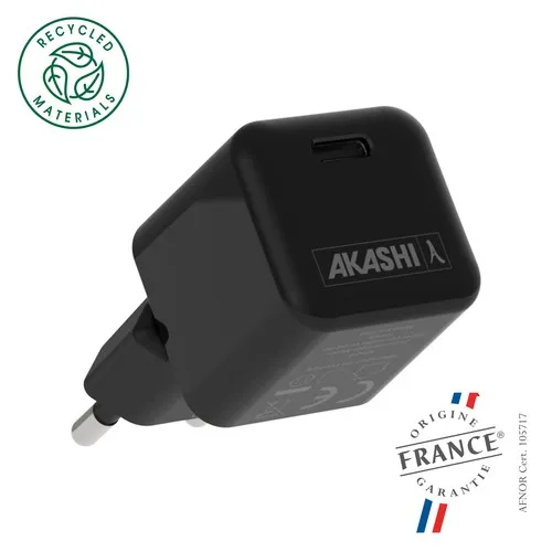 PRISE SECTEUR NOIRE 30W SUPERGAN ORIGINE FRANCE GARANTIE