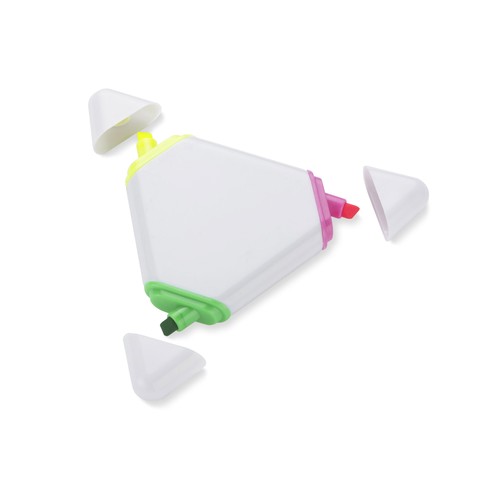 Surligneur Triangle 3 Couleurs Personnalisable