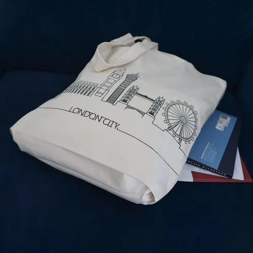 Sac Congrès 100% Coton 300g/m² - Personnalisable pour Événements Pro