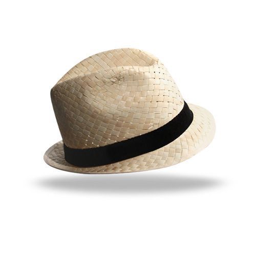 Chapeau Paille Blanche Personnalisable - Fabrication Européenne