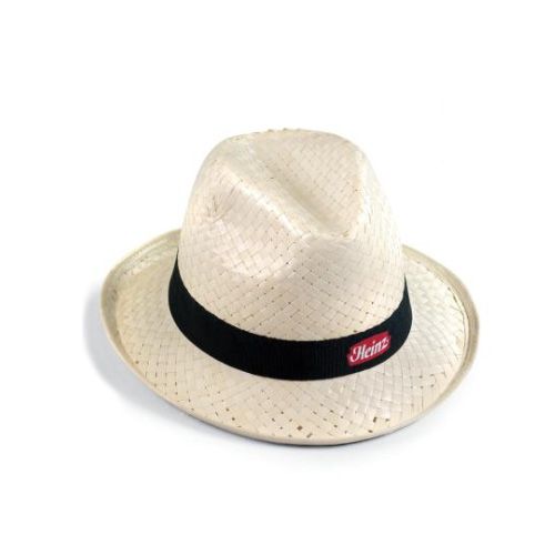 Chapeau Paille Blanche Personnalisable - Fabrication Européenne