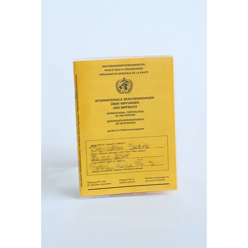 Protège Passeport de Vaccination Personnalisable - PVC Souple