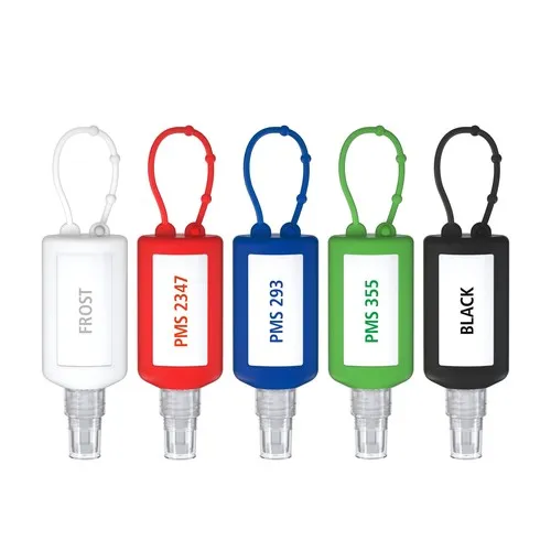 Spray Nettoyant Mains 50ml R-PET avec Bumper - Personnalisable