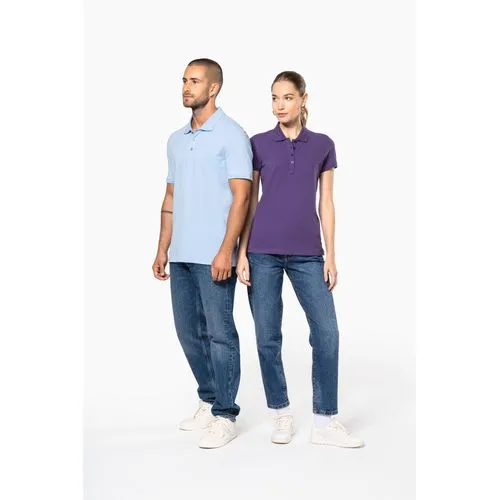 Polo Piqué Homme Manches Courtes - Coton Peigné Premium 215g