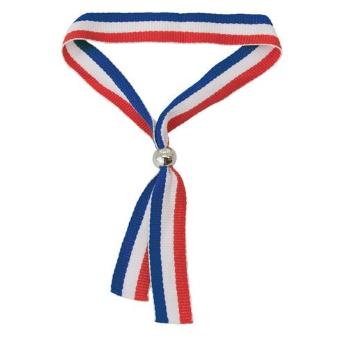 Bracelet Ajustable Drapeau Italie Personnalisable - Polyester 15mm