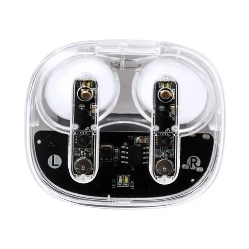 écouteurs sans fil transparents Signal