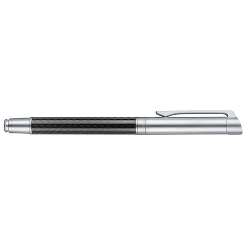Stylo Plume Prestige Carbone et Chrome - Personnalisable par Gravure