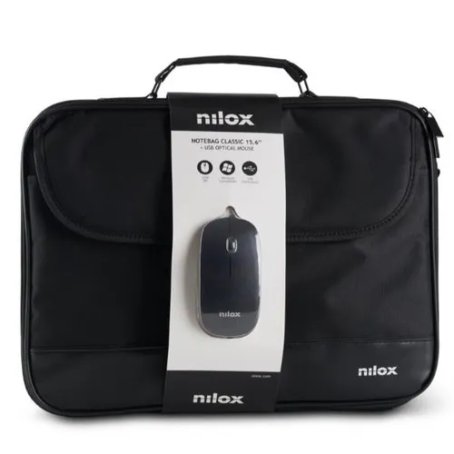 SAC ORDINATEUR 15,6P NOIR YAKA