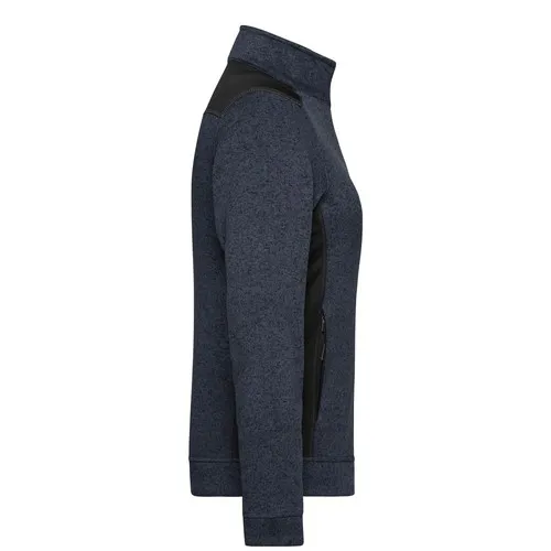 Veste workwear polaire tricotée femme