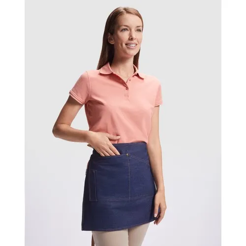 Tablier Court Jean 4 Poches - Personnalisable par Sérigraphie