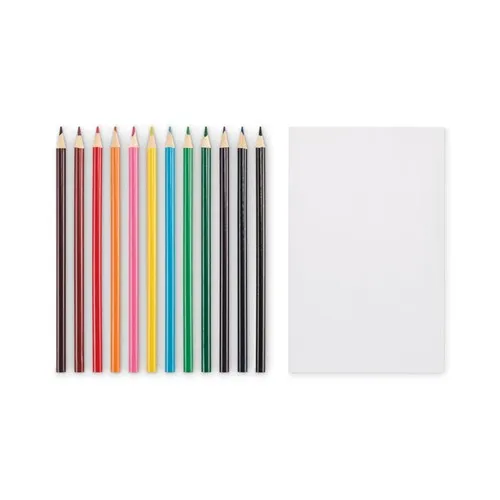 Set de Coloriage Enfant Personnalisable 50 Feuilles + 12 Crayons