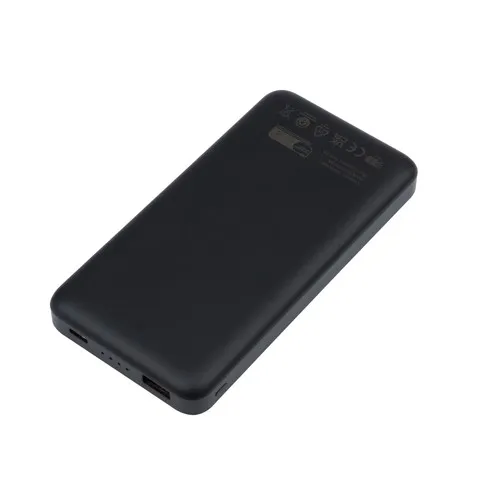 Powerbank 10000mAh R-ABS Personnalisable - Noir