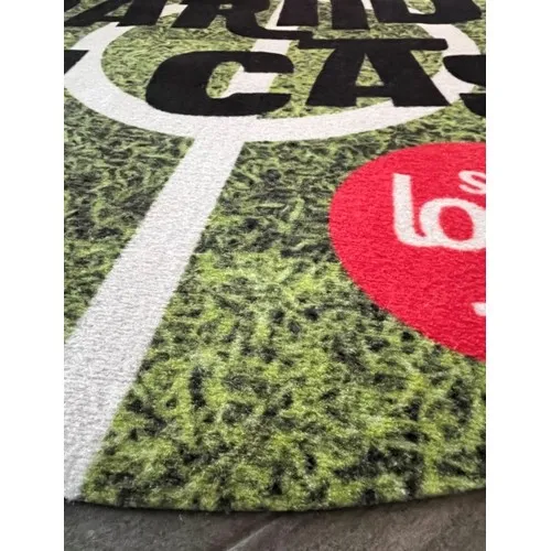 Tapis Publicitaire Personnalisé Velours Confort - Antidérapant