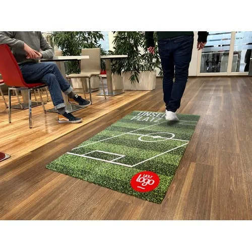 Tapis Publicitaire Personnalisé Velours Confort - Antidérapant