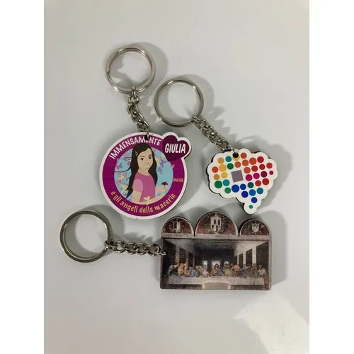 Porte-clés lumineux LED personnalisé en PVC souple