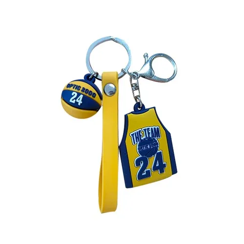 Porte-clés Rubber Personnalisé - Sérigraphie sur Mesure