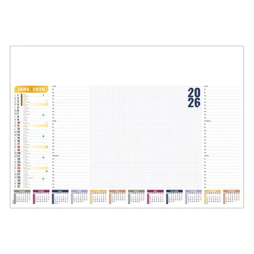 SM L ANNUEL 2026 - SM 500 x 350 mm - 25 FEUILLETS