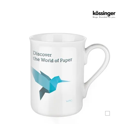 Mug en Grès Blanc Personnalisable par Sublimation - Rendu Photo