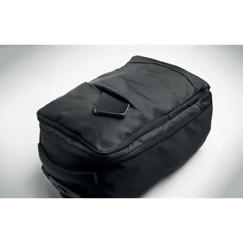 Sac à dos trolley RPET personnalisable - compartiment isotherme 15 pouces