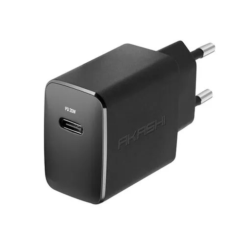 CHARGEUR SECTEUR USB TYPE-C 20W POWER DELIVERY - NOIR