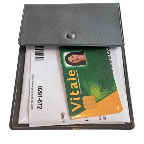Pochette Porte-Documents Éco-Responsable avec Fermoir Clipsable