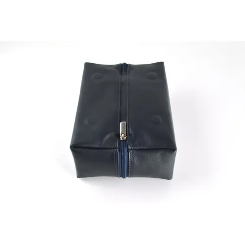 Trousse de Toilette Premium Magnétique - Cuir Naturel Personnalisable