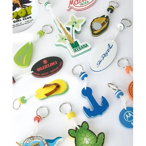 Porte-clés EVA flottant personnalisable - Idéal milieux aquatiques