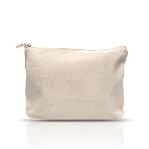 Pochette Coton 310g avec Compartiment - Personnalisable par Sérigraphie