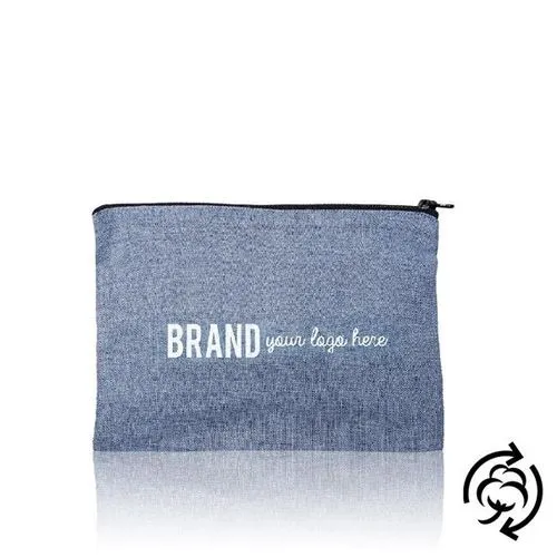 Pochette Coton 310g avec Compartiment - Personnalisable par Sérigraphie