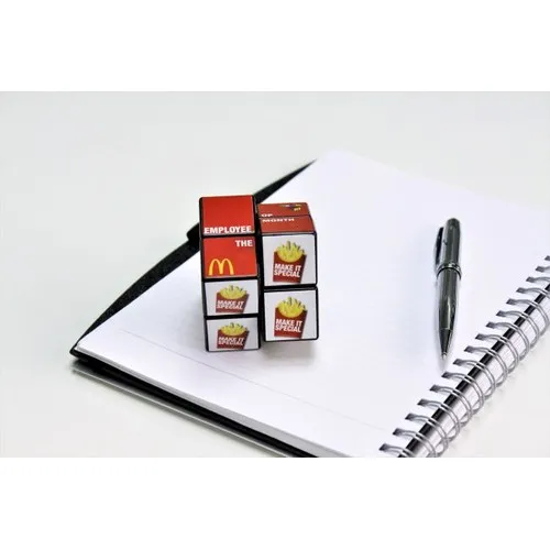 Cube Magique 2x2 Personnalisé 38mm - Objet Publicitaire Recyclé