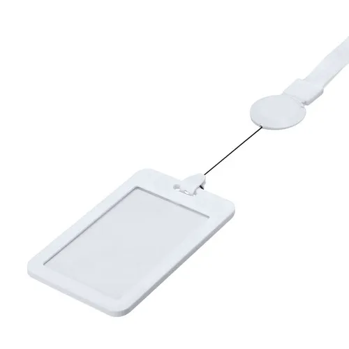 Lanyard Porte-Badge Extensible Personnalisable - Cordon 70 cm