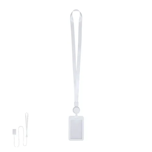 Lanyard Porte-Badge Extensible Personnalisable - Cordon 70 cm