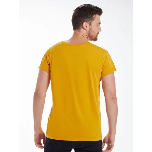Men's Organic Roll Sleeve T