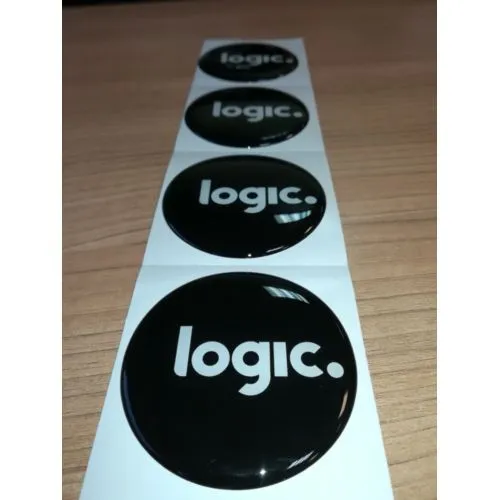 Autocollants Résine Époxy 3D Personnalisés - Protection UV Longue Durée