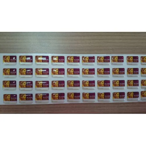 Autocollants Résine Époxy 3D Personnalisés - Protection UV Longue Durée