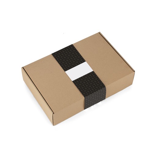 Kit d'Emballage Cadeau Écologique Kraft Personnalisable - Taille L
